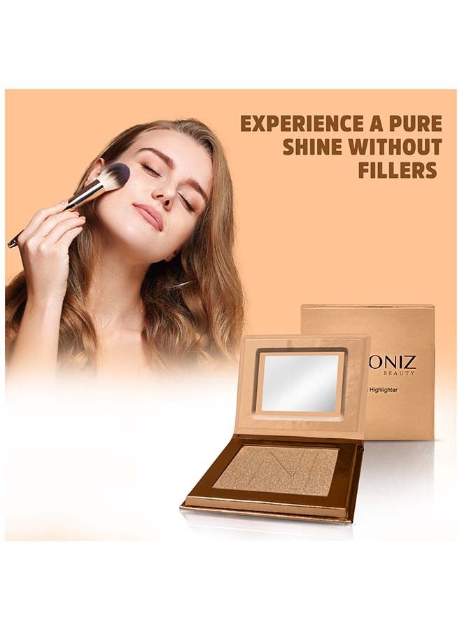 NONIZ BEAUTY Powder Highlighter - Metallic Shimmer Highlighting Makeup Powder  (Sparkle) - Image 3
