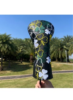 SYOSI SYOSI Golf Club Head Covers, Lucky Clover Golf Head Cover Club Headcover for Drivers Fairway Woods Hybrid Fit Oversized Club Men Women  - Image 5