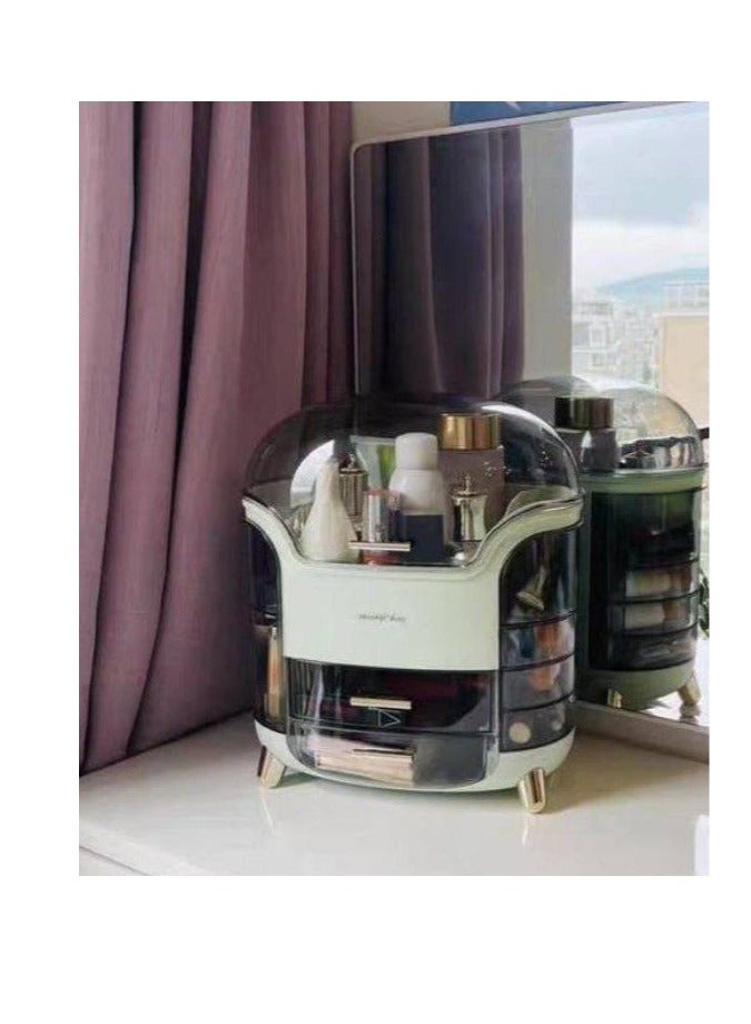 منظم مكياج منظم لتخزين مستحضرات التجميل والاكسسوارات ومقاوم للاتربة مقاس 34*20*30سم - Image 1