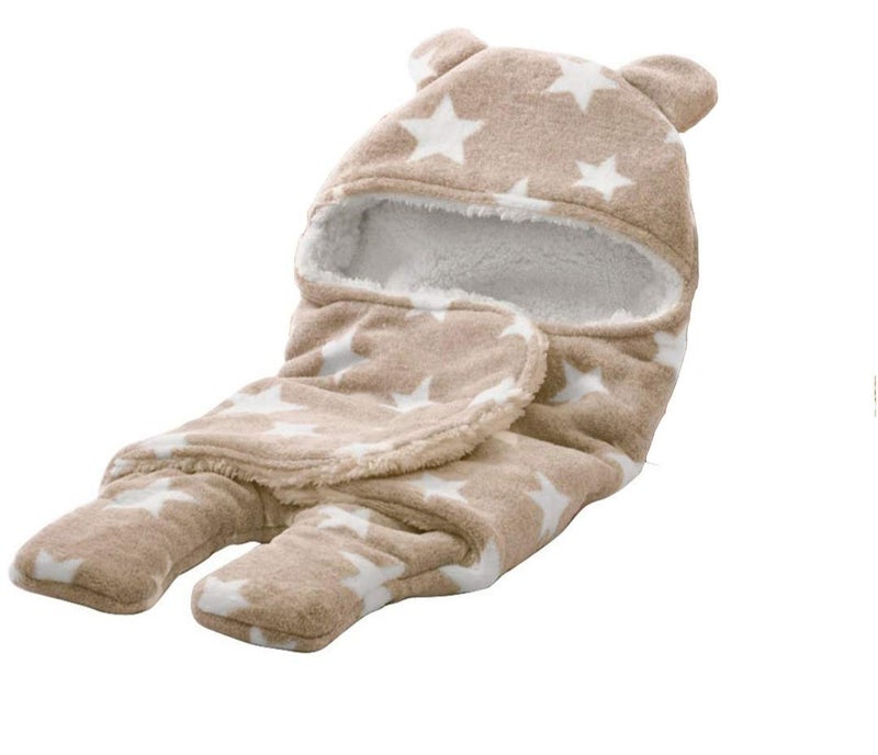 BRANDONN New Born Baby Blanket Swaddle Wrapper Blanket for Babies Cum Baby Sleeping Bag - Image 3