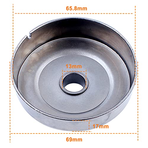 Mtanlo .325" Clutch Drum Sprocket Oil Pump Kit For Stihl 021 023 025 MS230 MS250 Saw US, .325"-7T Clutch Drum, Clutch, Clutch Washer, Worm Gear, Needle Bearing, E-Clip, Fuel Hose - Image 5