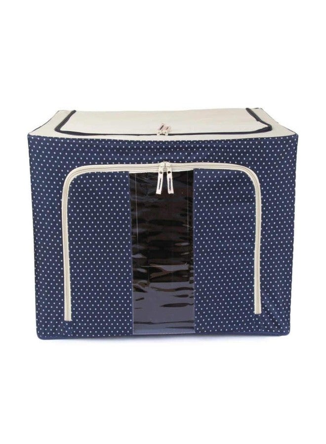PLANETPUNS Boxes for Clothes, Saree Cover Bags, Foldable Fabric Storage Boxes, Closet Organizer(Pack-1)-PK-951 - Image 1