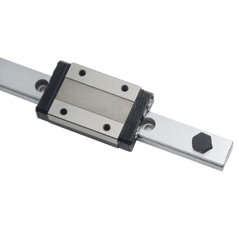 Iverntech MGN12 300mm Linear Rail Guide with MGN12H Stainless Steel Black Carriage Block for Ender 3, Corexy, Tronxy, Delta Kossel 3D Printers Upgrades and CNC Machine - Image 4