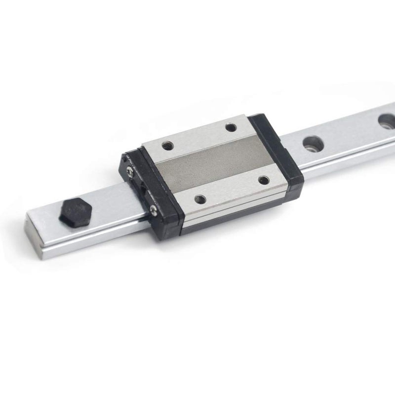 Iverntech MGN12 300mm Linear Rail Guide with MGN12H Stainless Steel Black Carriage Block for Ender 3, Corexy, Tronxy, Delta Kossel 3D Printers Upgrades and CNC Machine - Image 3