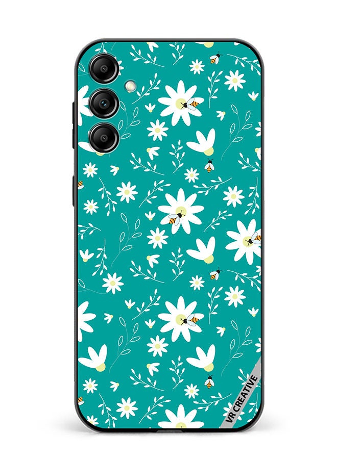 VR CREATIVE Protective Case Cover For Samsung Galaxy A34 Flower Design Multicolour - Image 1