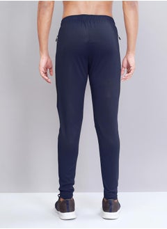 Technosport Men Solid Slim Fit Track Pants with TECHNO DRY by Styli  - Image 4