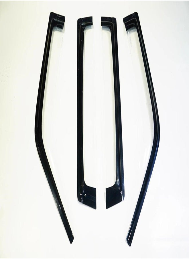Generic Nissan Patrol Y61 Window Visor, Wind Deflector Rain Visor for Patrol Y61 Safari, Patrol Accessories  - Image 1