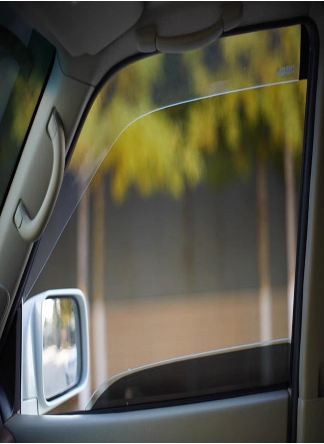 Generic Nissan Patrol Y61 Window Visor, Wind Deflector Rain Visor for Patrol Y61 Safari, Patrol Accessories  - Image 3