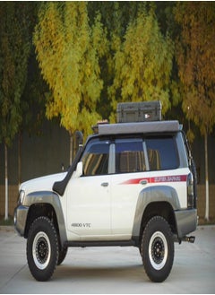 Generic Nissan Patrol Y61 Window Visor, Wind Deflector Rain Visor for Patrol Y61 Safari, Patrol Accessories  - Image 4