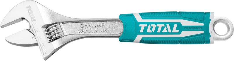 TOTAL Adjustable Wrench Spanner 8 inch - 200 mm - Image 1