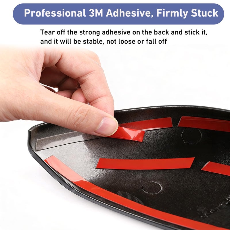 FQMY Compatible with Toyota Camry 2026 2025 2024 2023 2022 2021 2020 2019 2018 Accessories Aggressive Look Car Exterior Door Side Rearview Mirror Guard Cover Trim Caps -Glossy Black - Image 4