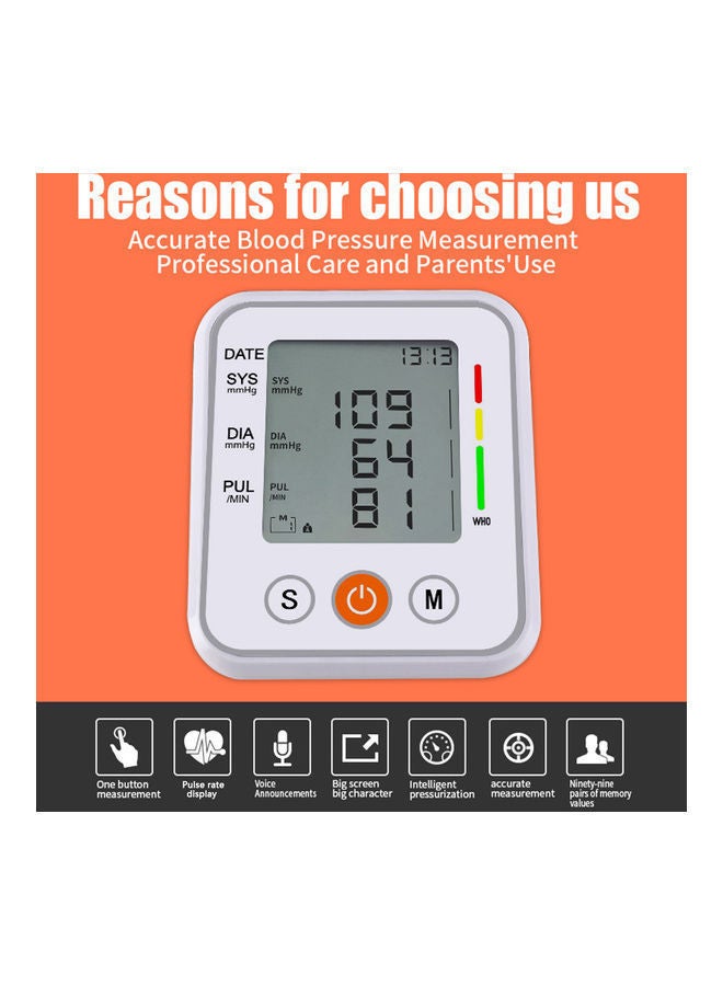 NIBEMINENT Digital LCD Screen Blood Pressure Monitor - Image 2