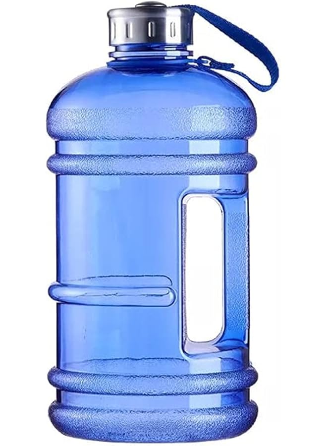 Zaboon Sports Water Bottle Blue Color 2.2L Water Gallon Reusable Water Jug With Handle 73Oz Bpa Free Leak Proof For Gym. - Image 1