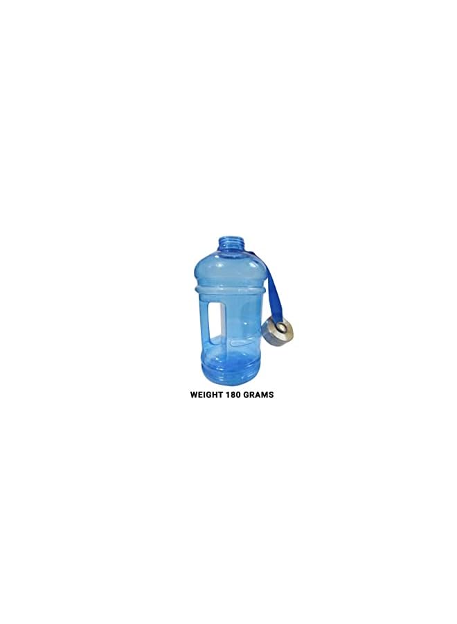 Zaboon Sports Water Bottle Blue Color 2.2L Water Gallon Reusable Water Jug With Handle 73Oz Bpa Free Leak Proof For Gym. - Image 4