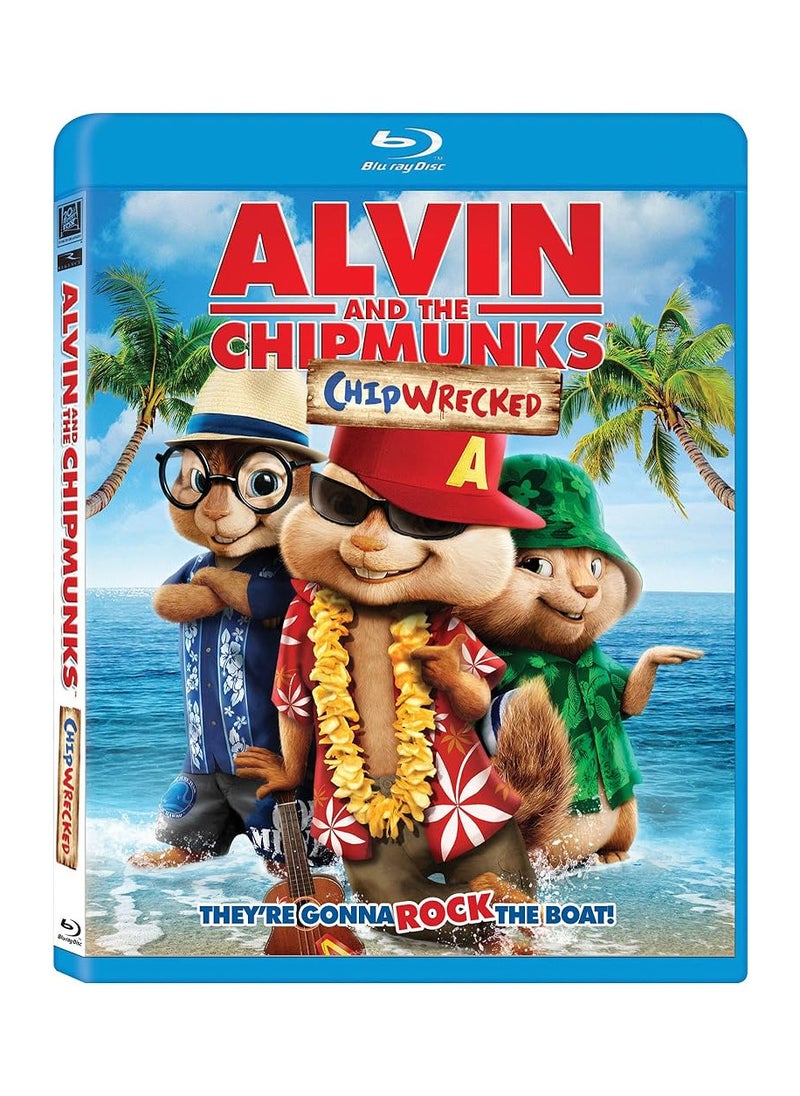 null - Alvin And The Chipmunks : Chipwrecked - Blu-ray - Arabic Subtitle Included - Image 1
