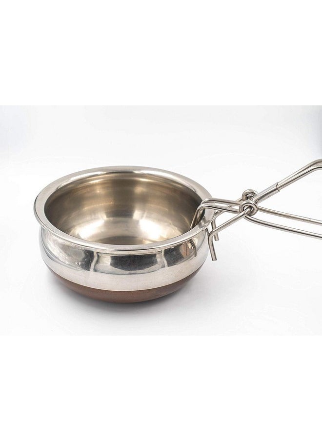 Dynore Dynore Stainless Steel Chapati Roti Chimta with Pakkad Utensil Holder, 1 Ounce (DS_1076)  - Image 5
