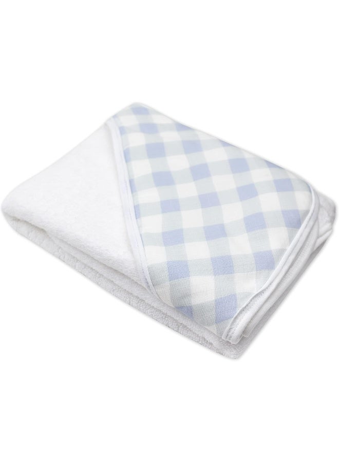 HonestBaby 3-Piece Organic Cotton Hooded Towel & Washcloth Set - Image 2