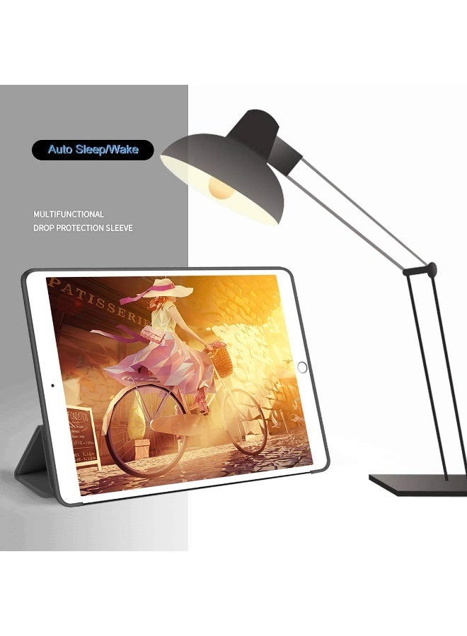 لـ Honor Pad X9a 11.5 بوصة غطاء الحالة ، استيقاظ التلقائي / النوم ، لمس الجلد المريح ، غطاء واقي ثلاثي الوقوف النحيف مع الظهر الناعم TPU ، الأسود - Image 4