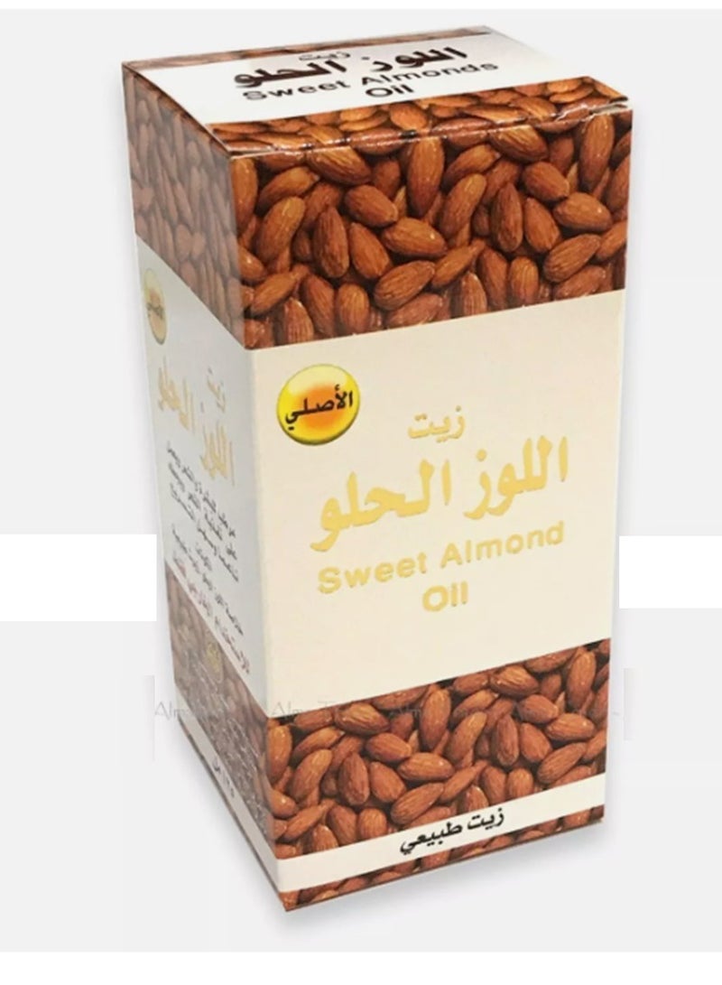 أوريجنال زيت اللوز الحلو الطبيعي يهدئ البشرة ويعالج طول الشعر - Image 1