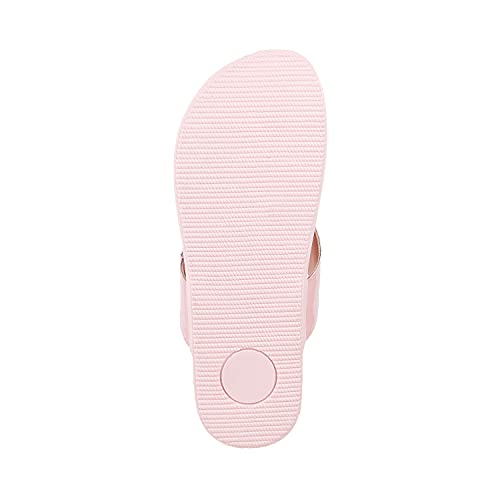 Mochi Womens Synthetic Pink Slippers (Size (5 UK (38 EU)) - Image 4