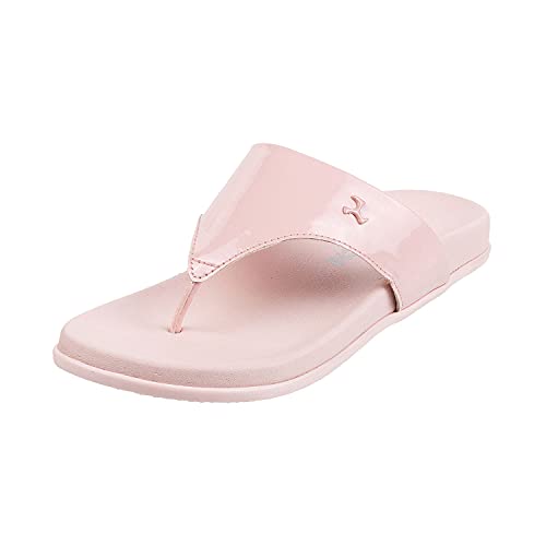Mochi Womens Synthetic Pink Slippers (Size (5 UK (38 EU)) - Image 1