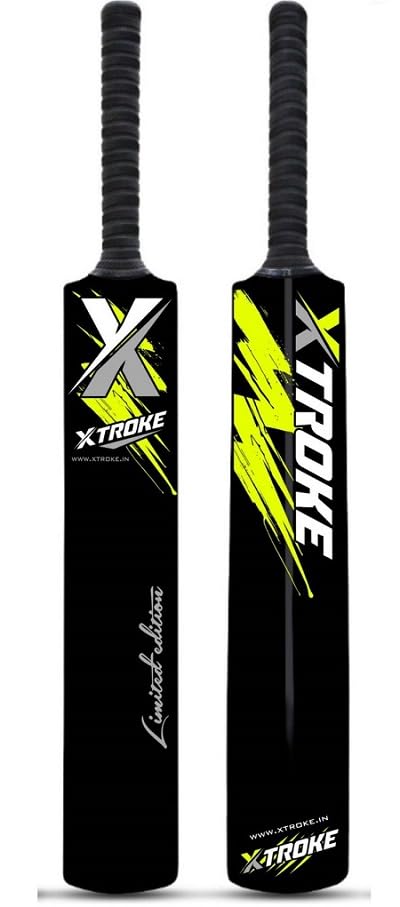 XTROKE Power Edition Hard Plastic Cricket Bat for Tennis Ball | Lightweight Durable for Kids, Adults & Beginners | Full Size Practice (Cricket Bat) - Image 2