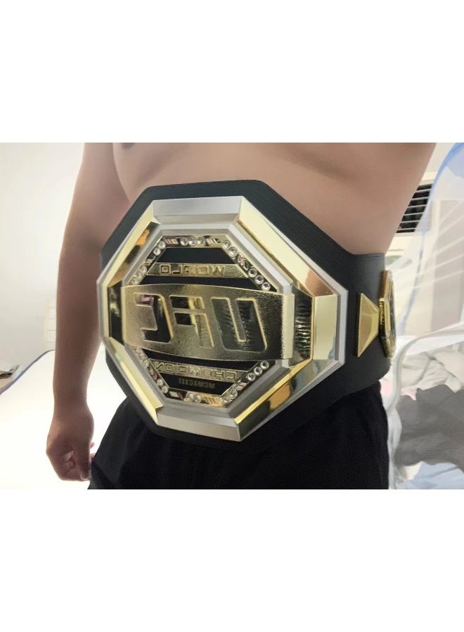 UFC MMA Championship Belt Adult Size 1:1 Replica - Souvenir Prize for Sanda Boxing Gym Decor  - Image 4