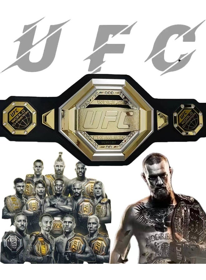 UFC MMA Championship Belt Adult Size 1:1 Replica - Souvenir Prize for Sanda Boxing Gym Decor  - Image 3