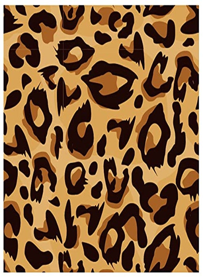 Lide Road Leopard Plates and Napkins Serves 24 Gusets 64 Pcs Leopard Party Supplies Disposable Tableware Set Paper Dinner Dessert Cake Plates Napkins for Leopard Themed Birthday Parties Decoration - Image 5