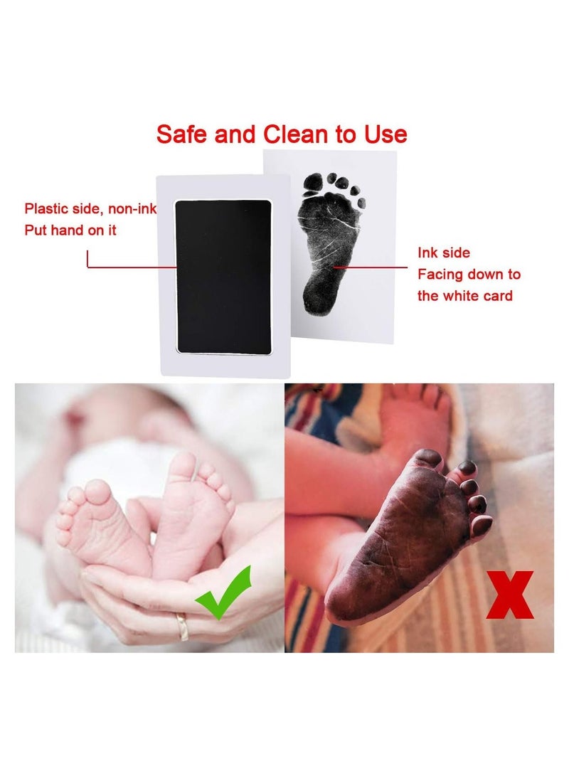 Bukela Baby Handprint and Footprint Kit, 3 Baby Handprint Ink Pads, 6 Imprint Cards, Pet Paw Print, Inkless Print Kit Safe Non-Toxic for baby Feet and Hands, Family Keepsake - Image 5