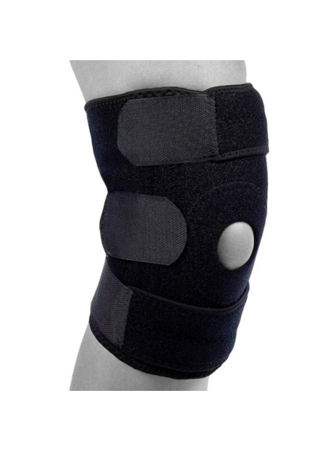 دعامة ركبة بدعم مزدوج – فتح صابونة الركبة، قابلة للتعديل وخامة قابلة للتنفس للتعافي من إصابات ACL والغضروف المفصلي - Image 1