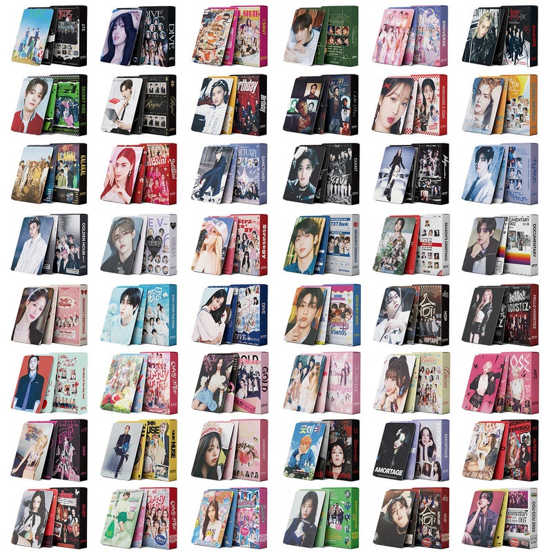 Integration Link 54/55 Lomo Card Powder Ink Ateez Album Sk Peripheral En Card Twice Should Aid - Image 3