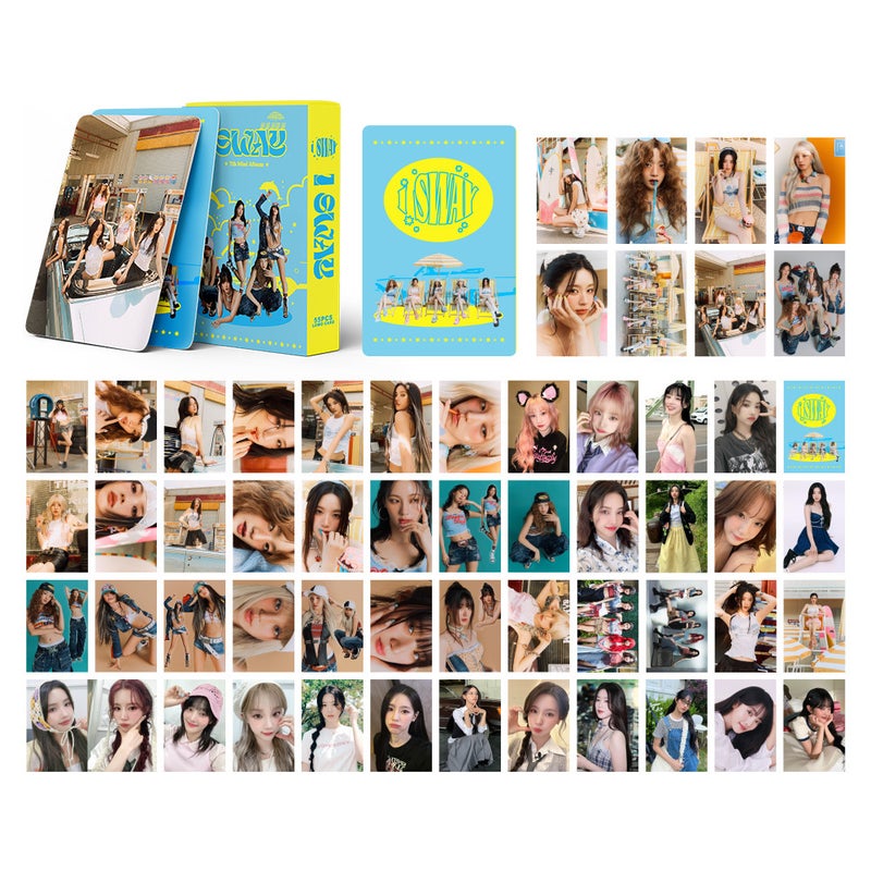 Integration Link 54/55 Lomo Card Powder Ink Ateez Album Sk Peripheral En Card Twice Should Aid - Image 1