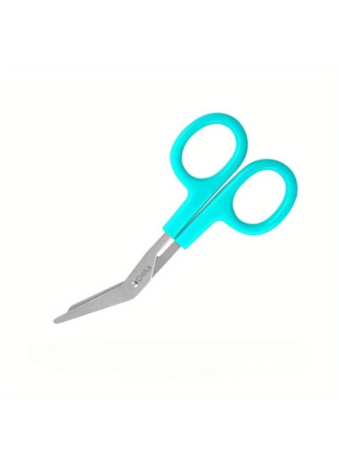 Brown Curved Stainless Steel Scissors Multipurpose Medical Bandage Snips - Image 4