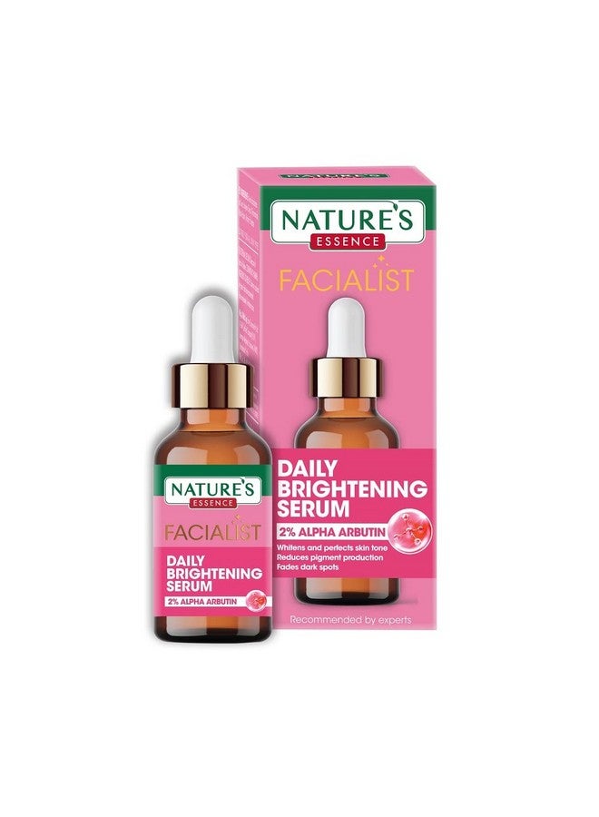 Nature's Essence NATURES ESSENCE 2% Alpha Arbutin Daily Brightening Serum, Skin Brightening Face Serum For Women, Face Serum For Glowing Skin, 30ml - Image 1