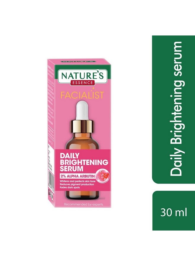 Nature's Essence NATURES ESSENCE 2% Alpha Arbutin Daily Brightening Serum, Skin Brightening Face Serum For Women, Face Serum For Glowing Skin, 30ml - Image 2