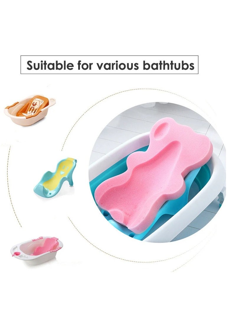 Generic Baby Bath Cushion Infant Bath Sponge Bath Mat(Pink)  - Image 4