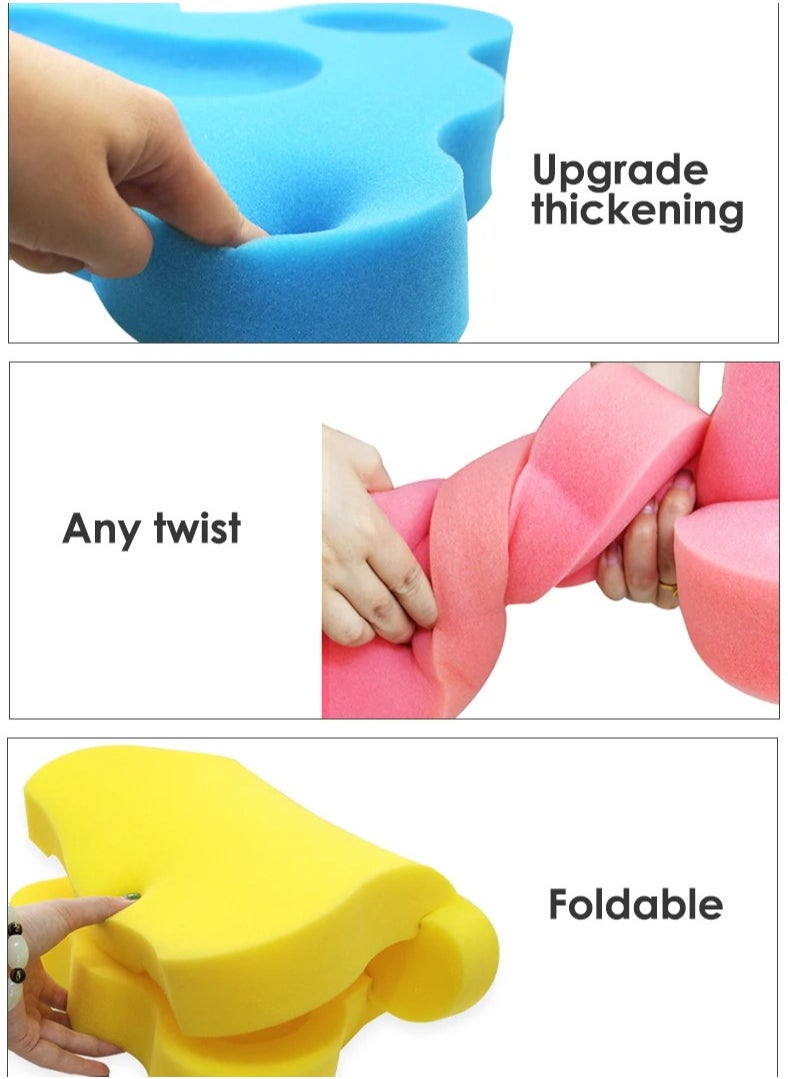 Generic Baby Bath Cushion Infant Bath Sponge Bath Mat(Pink)  - Image 5
