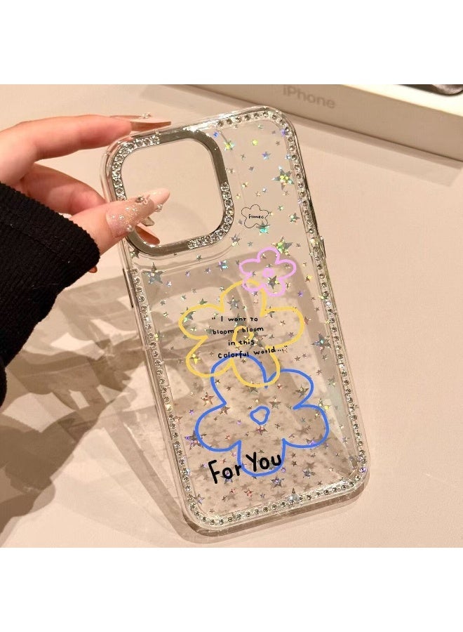 NIBEMINENT Minimalist Flowers Protective TPU Case Cover For iPhone 14 - Image 2