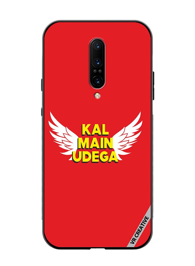 VR CREATIVE Protective Case Cover For OnePlus 7 Pro Quote Design Multicolour - Image 1