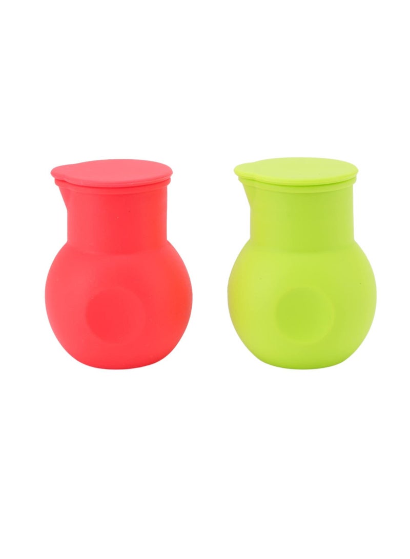 KASTWAVE Silicone Chocolate Melting Pot, DIY Candy Maker Candle Wax Baking Heating Container Butter Cheese Milk Microwave Baking Pouring Tool  - Image 1