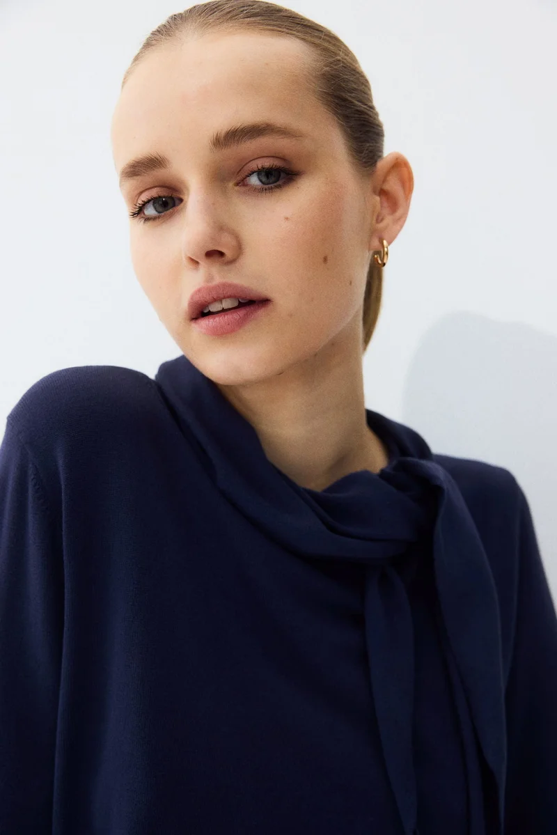 اتش اند ام كنزة بقبة بتصميم وشاح