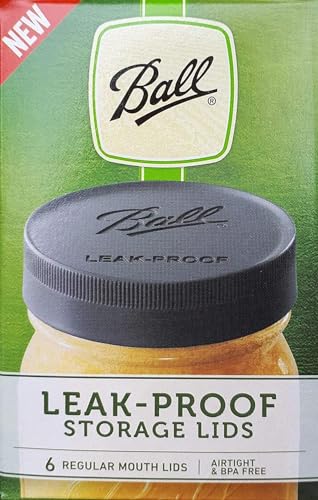 Ball Mason Jar Leak-Proof Lids, Regular Mouth, 6 CT (Pack of 3) - Image 2