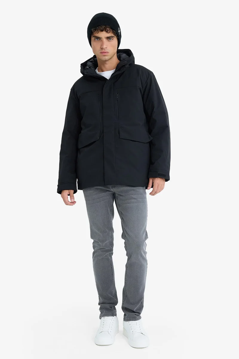 Defacto  Regular Fit Puffer Jacket for Men | Best Price UAE