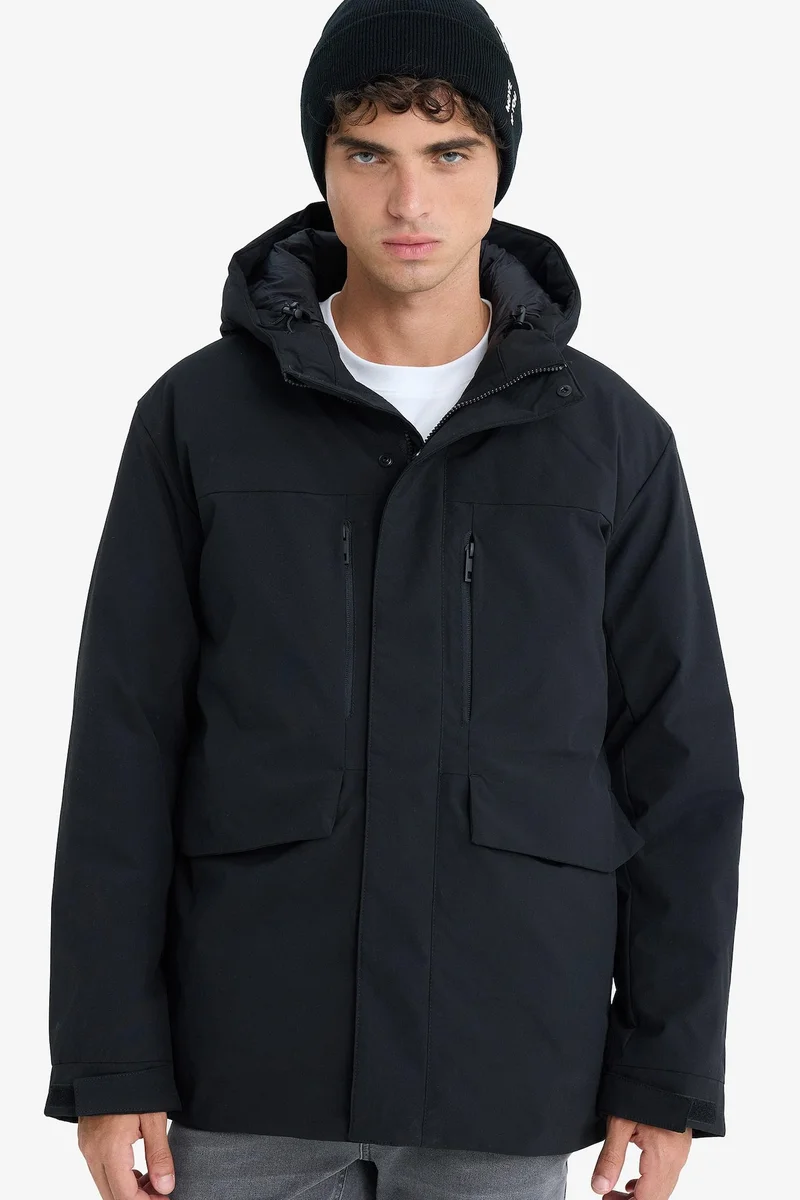 Defacto  Regular Fit Puffer Jacket for Men | Best Price UAE