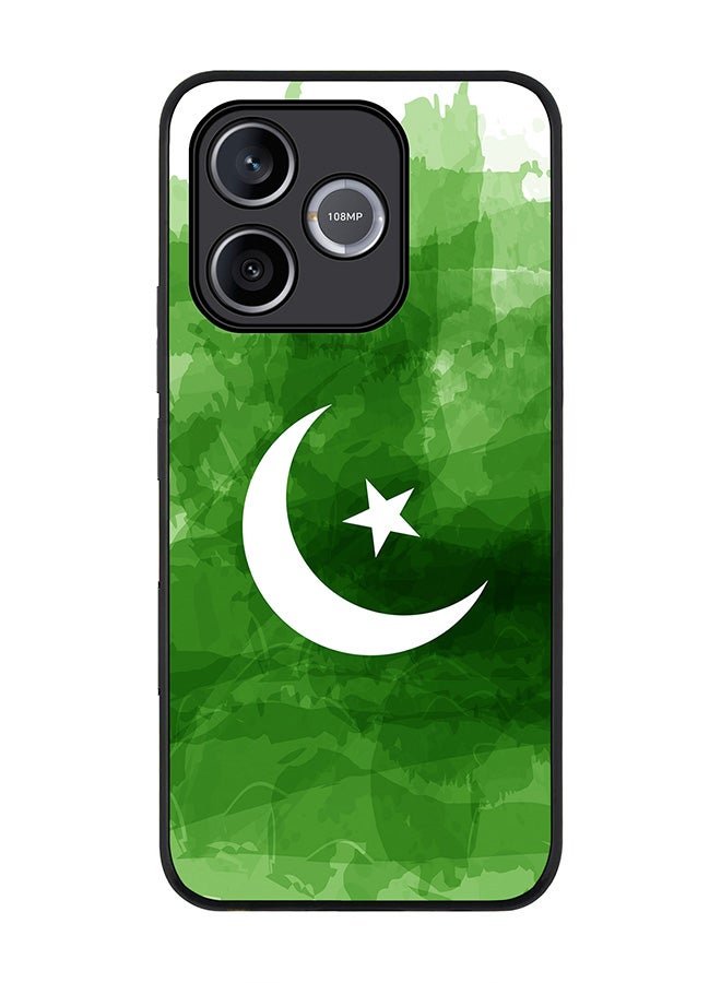 Stylizedd For Honor 600 Lite / 500 Smart / Honor X80i Case,Slim fit Camera Protection, Shockproof Thin Phone cover  - Crescent Green - Image 1