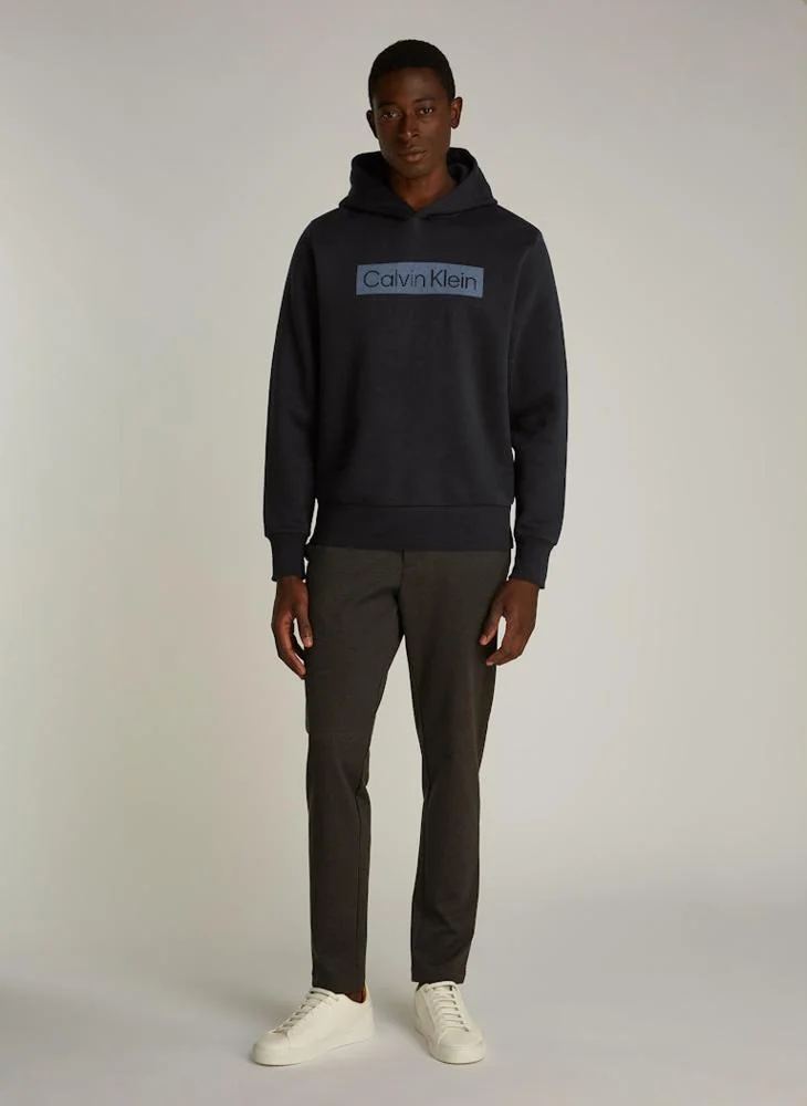 كالفن كلاين Drawstring Pullover Hoodie