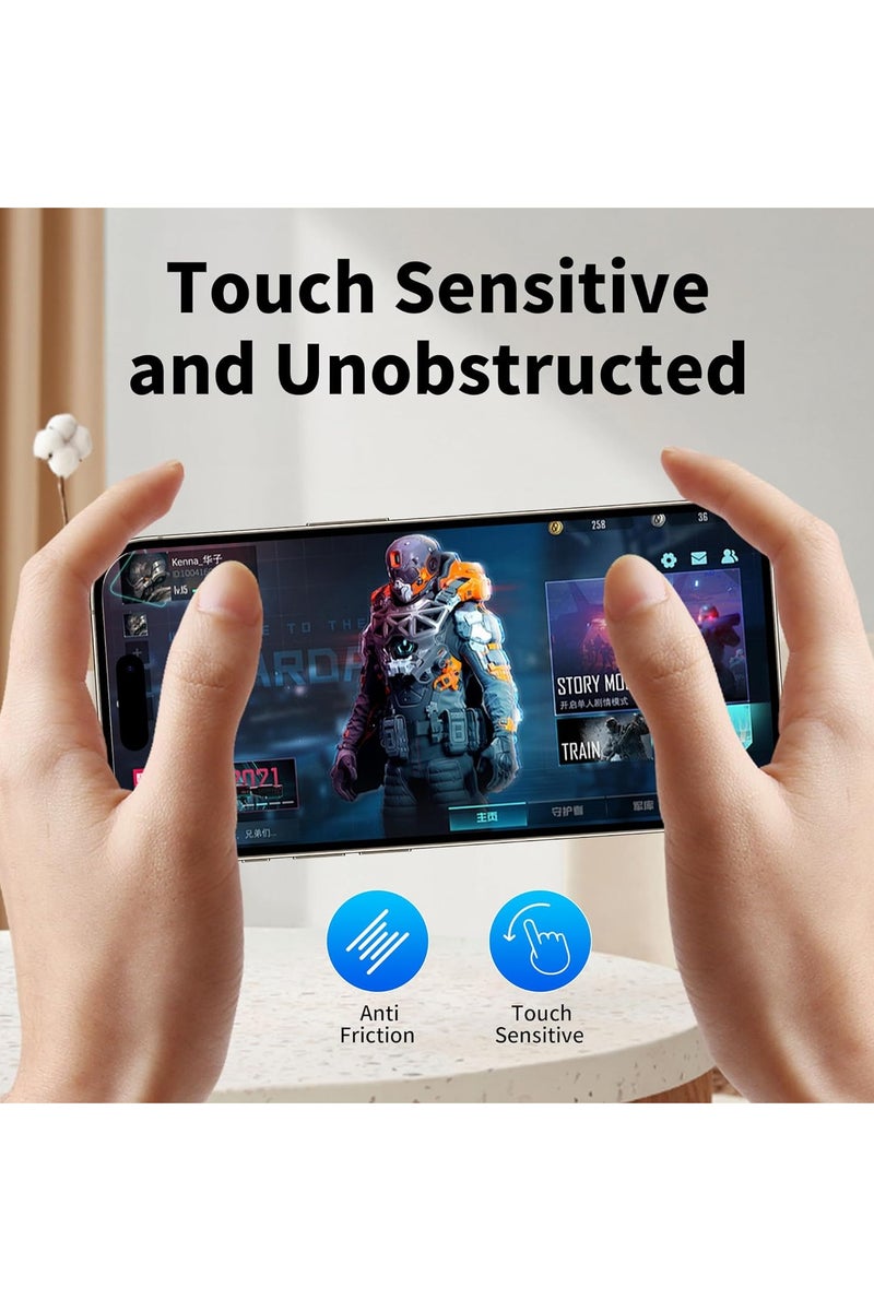 2 في 1 لحماية شاشة وكاميرا آيفون 17 (2025) - واقي أمان شفاف عالي التغطية - Image 4