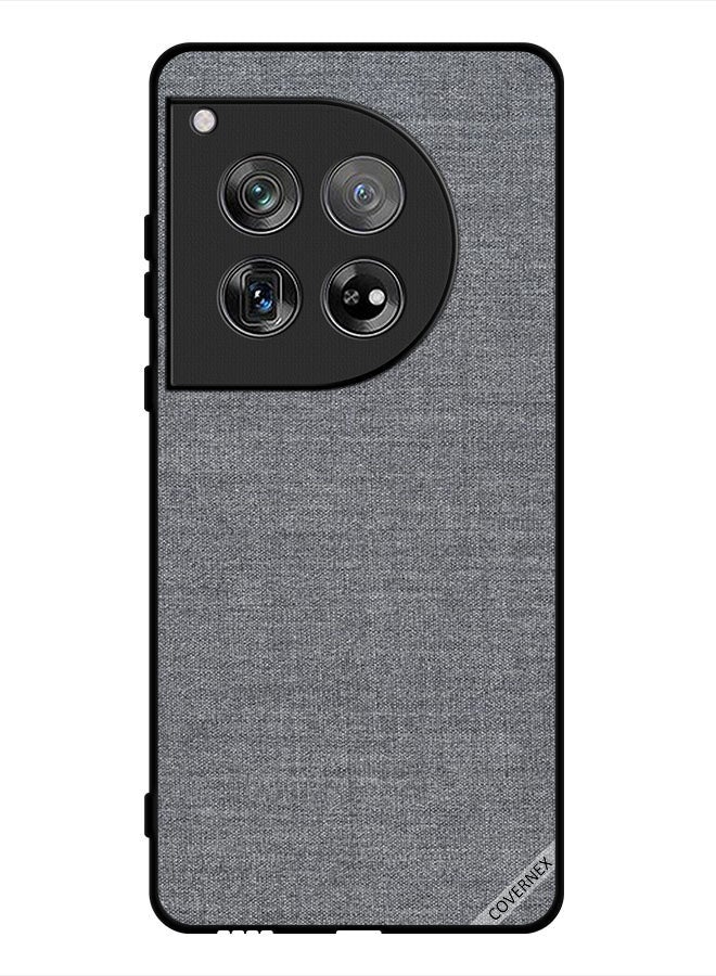 Covernex غطاء واقي لهاتف OnePlus 12 بنمط قماشي - Image 1