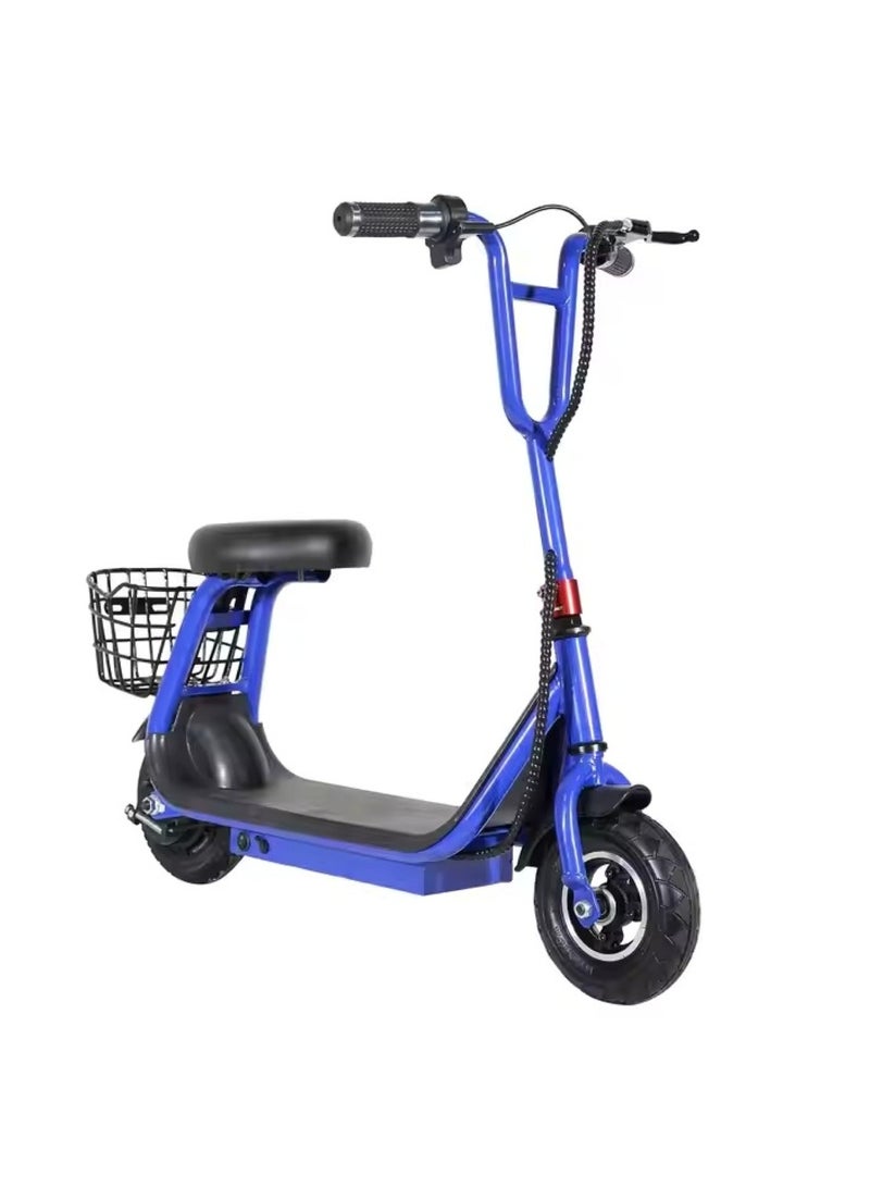 Aster Metro 36V 250W Lithium Electric Scooter for Kids Ages 7–12 – Blue/Black - Image 1